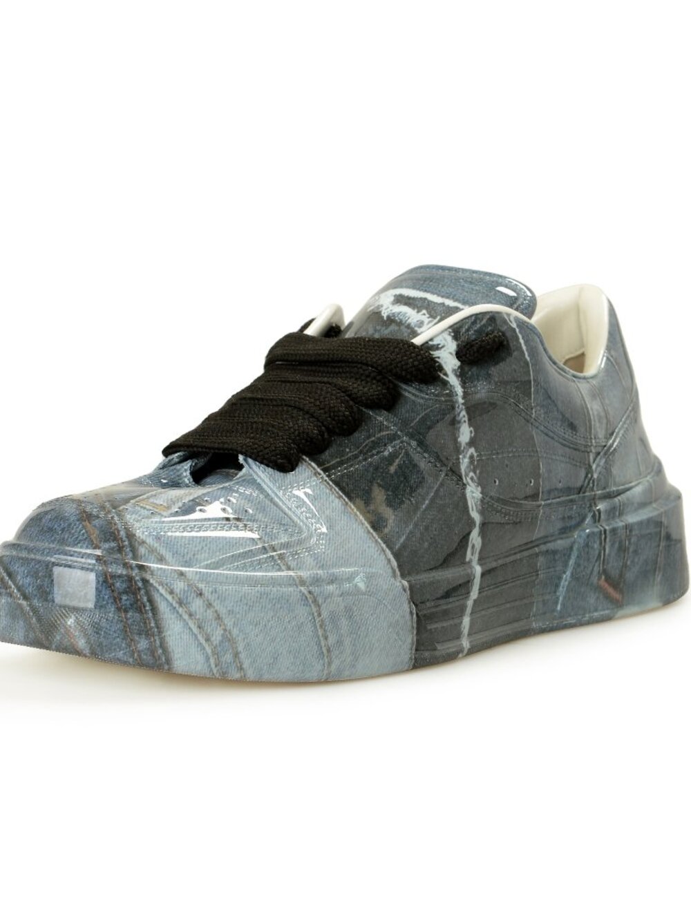 Dolce & Gabbana Men's Coated 100%Leather Athletic Sneakers Shoes US 11 IT 44